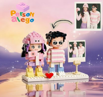 Bild im Pixel-Block-Design